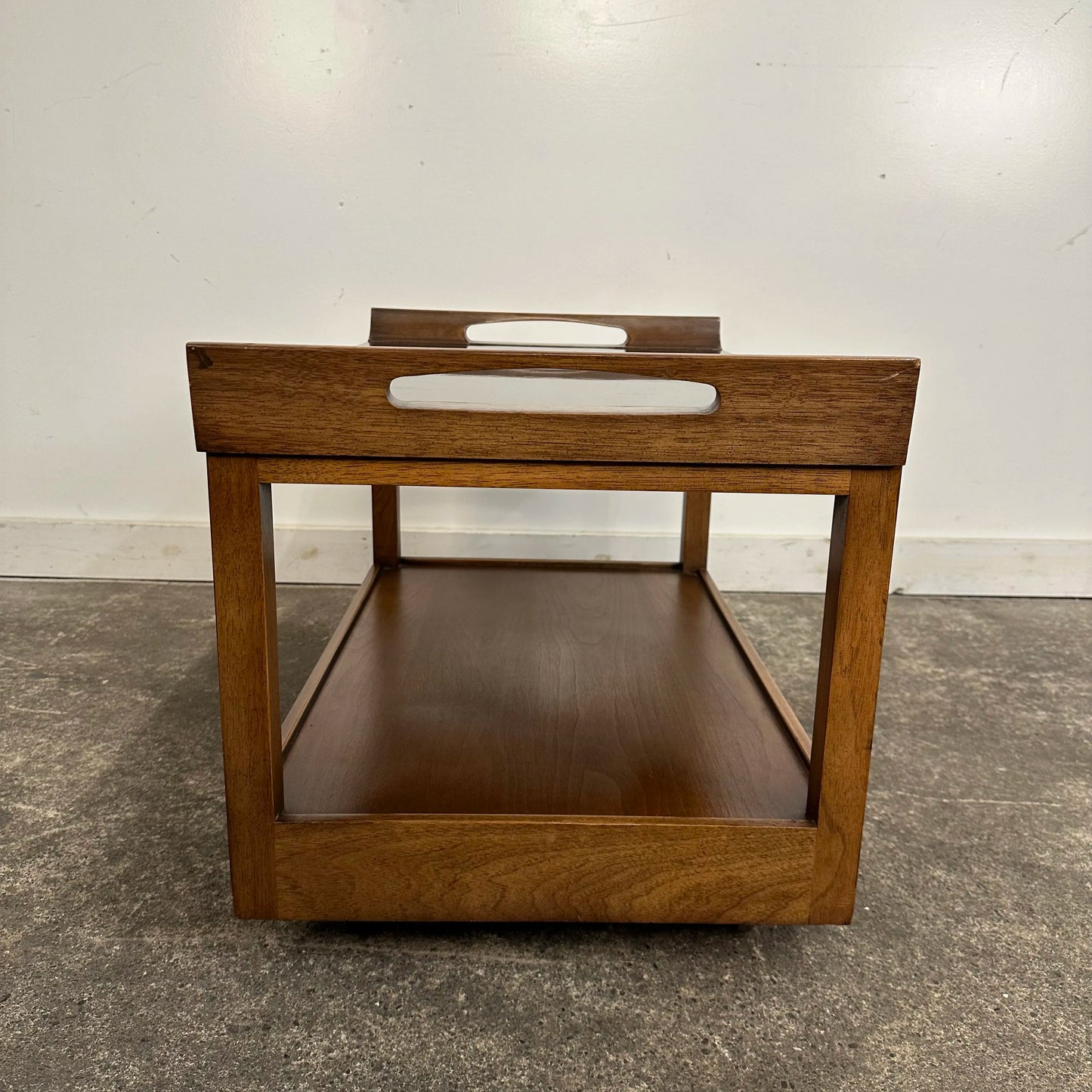 Mid Century Modern Drexel Serving Tray Side Table