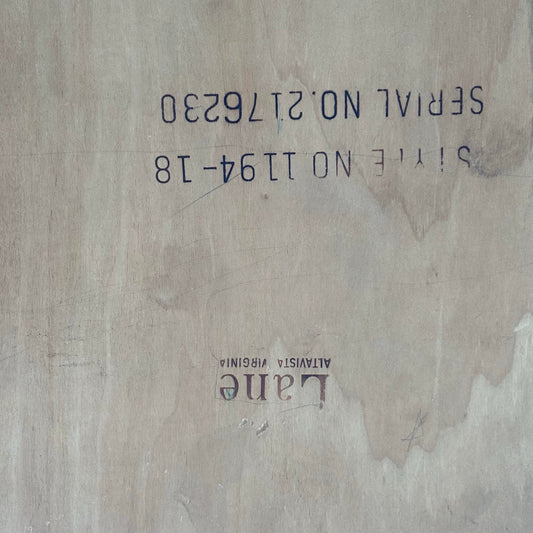 Pair of Lane End Tables Refinished