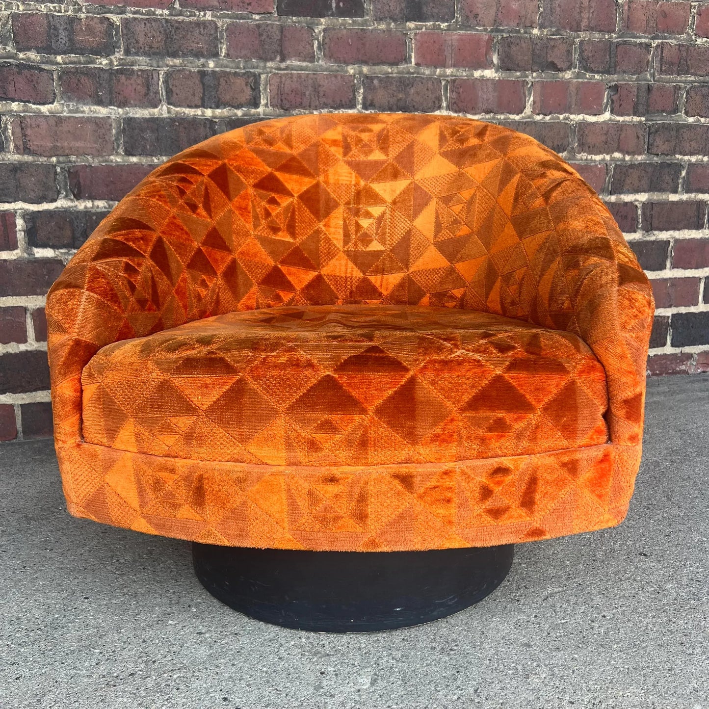 Adrian Pearsall Mid Century Swivel Rock Chair