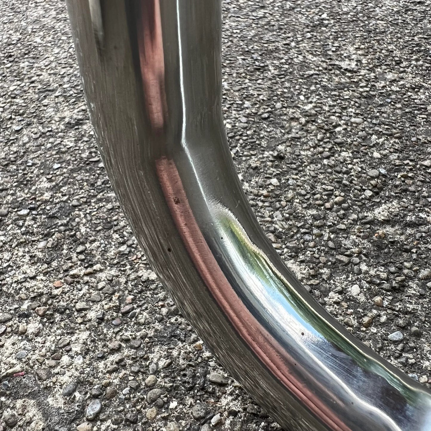 Leather and Rattan Chrome Cantaliver Side Chair Office