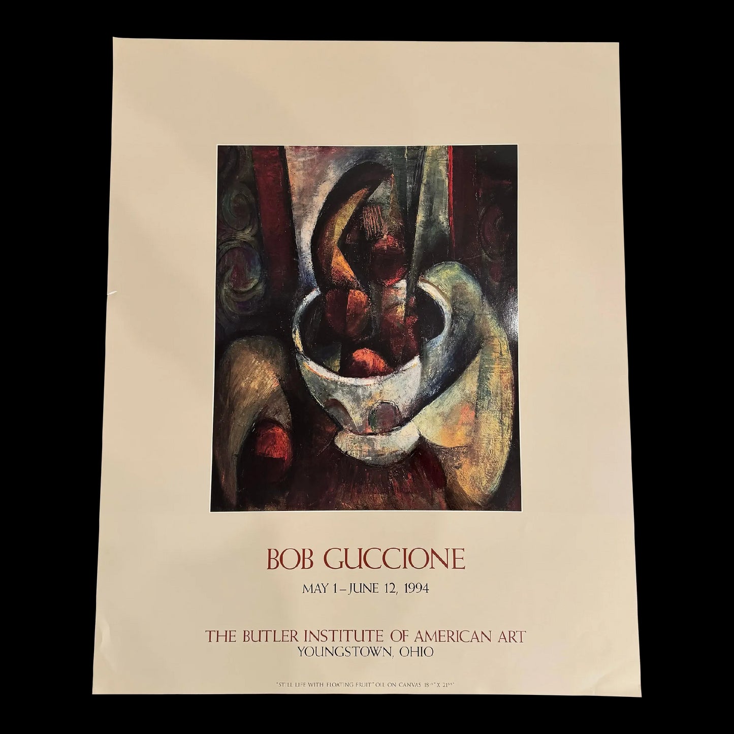 Bob Guccione Butler Institute of Art 1994 Poster