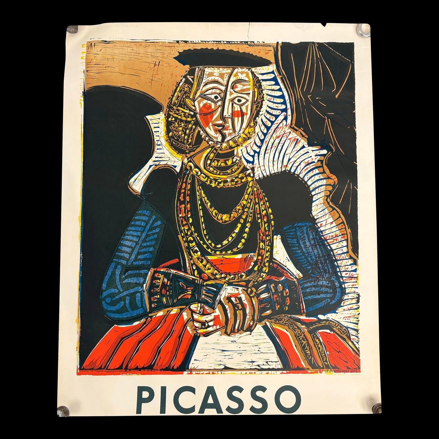 Picasso Portrait of a Woman Lithograph