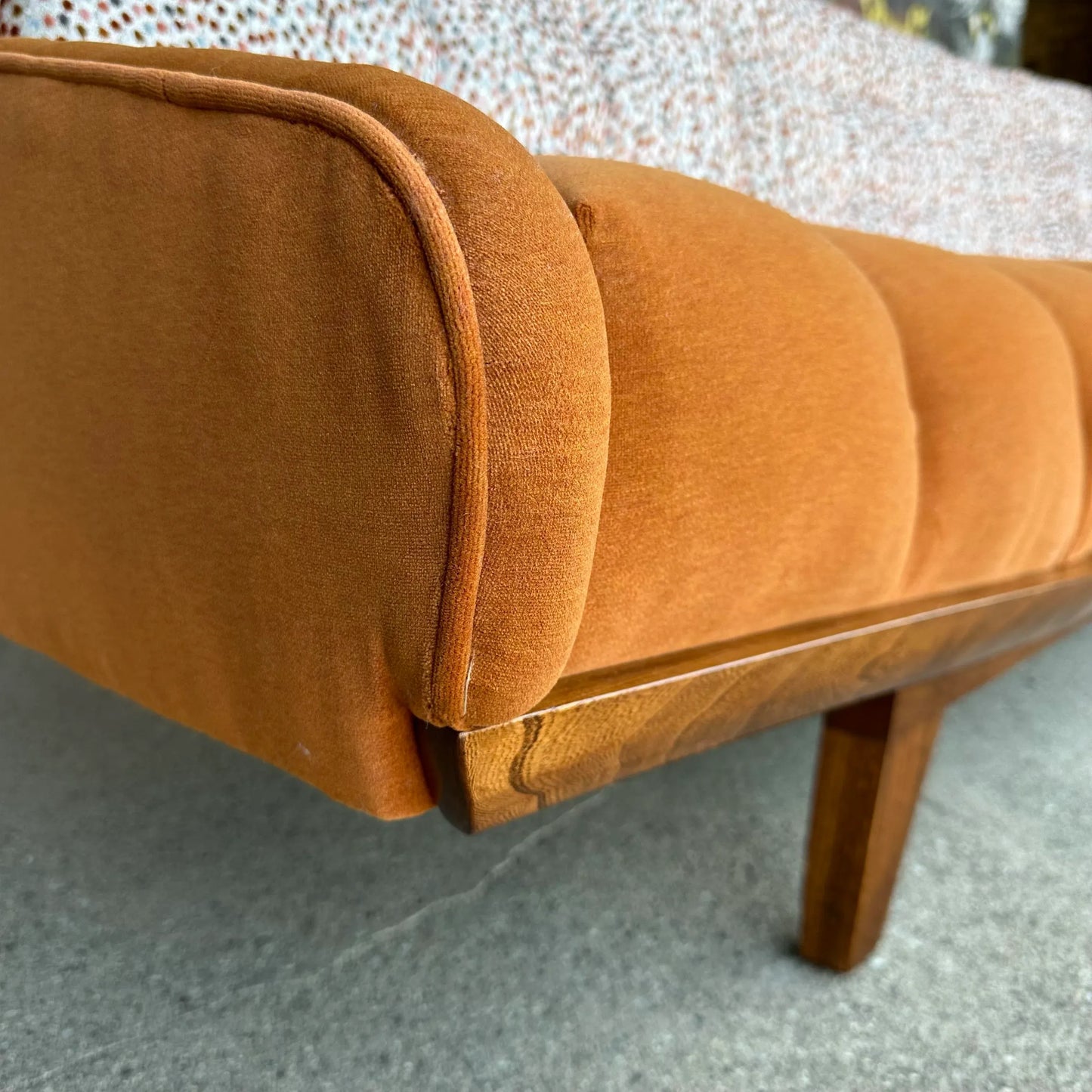 Mid Century Modern Pearsall Style Sofa