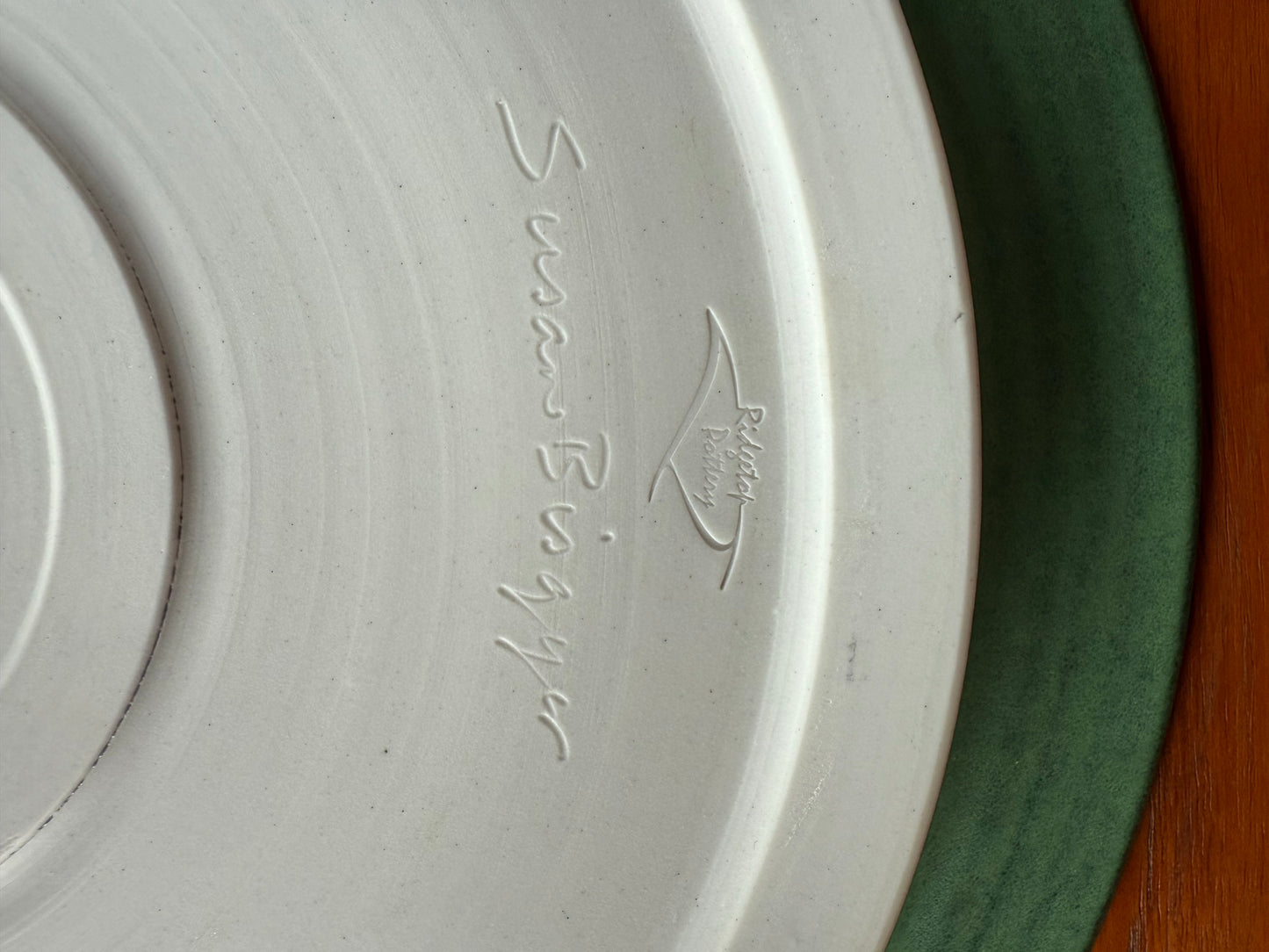 Ridgetop Pottery Susan Large Charger Platter Midcentury Pottery