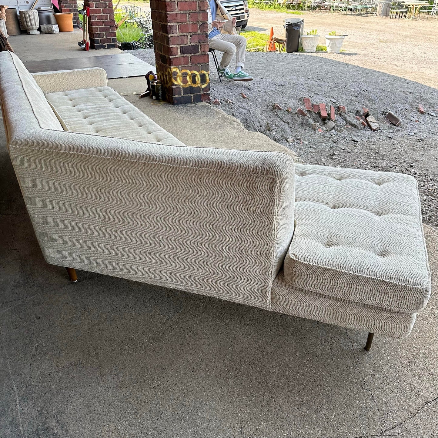 Mid-Century Modern Harvey Probber Angled Sofa