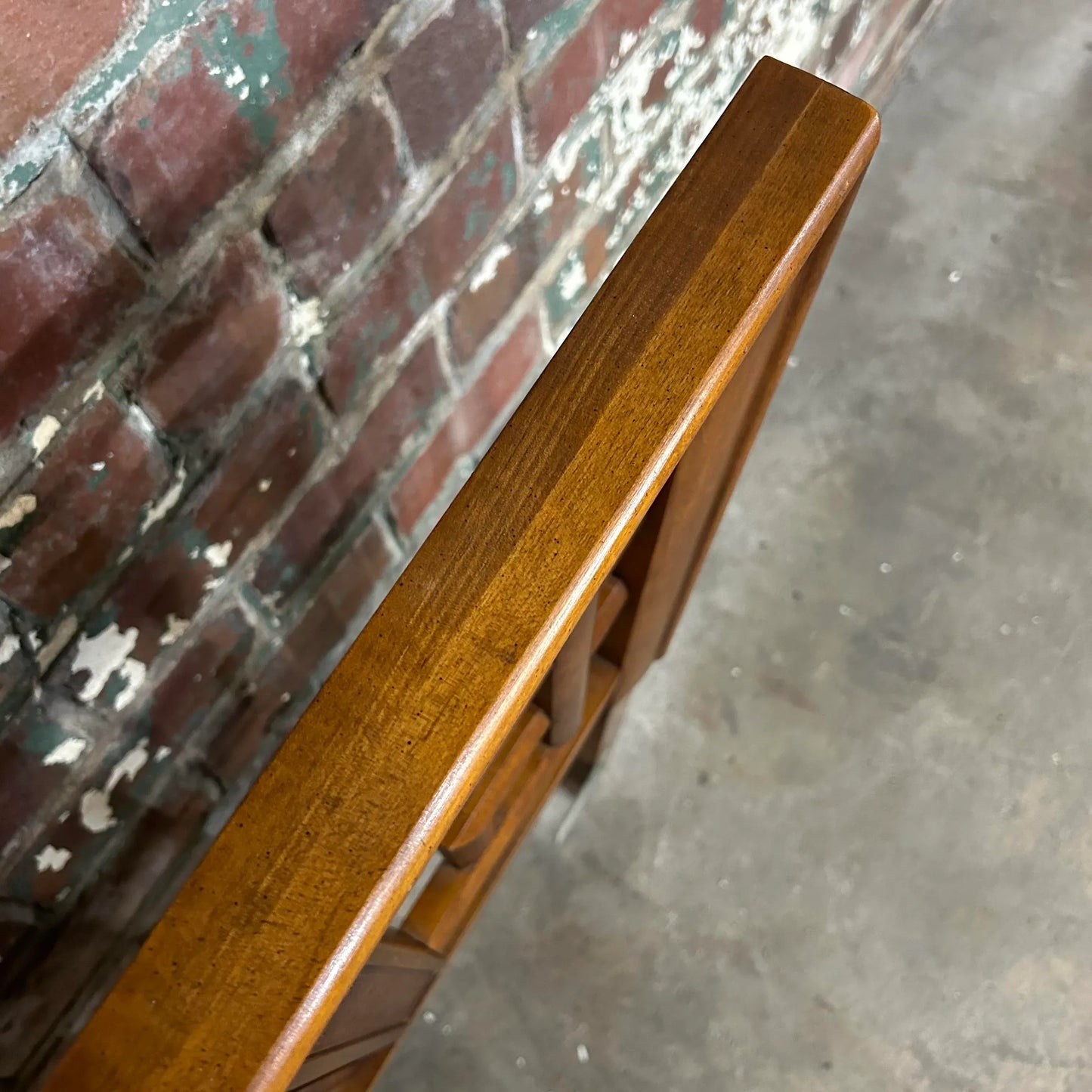 Mid Century Modern Full Size Headboard by Henry Link