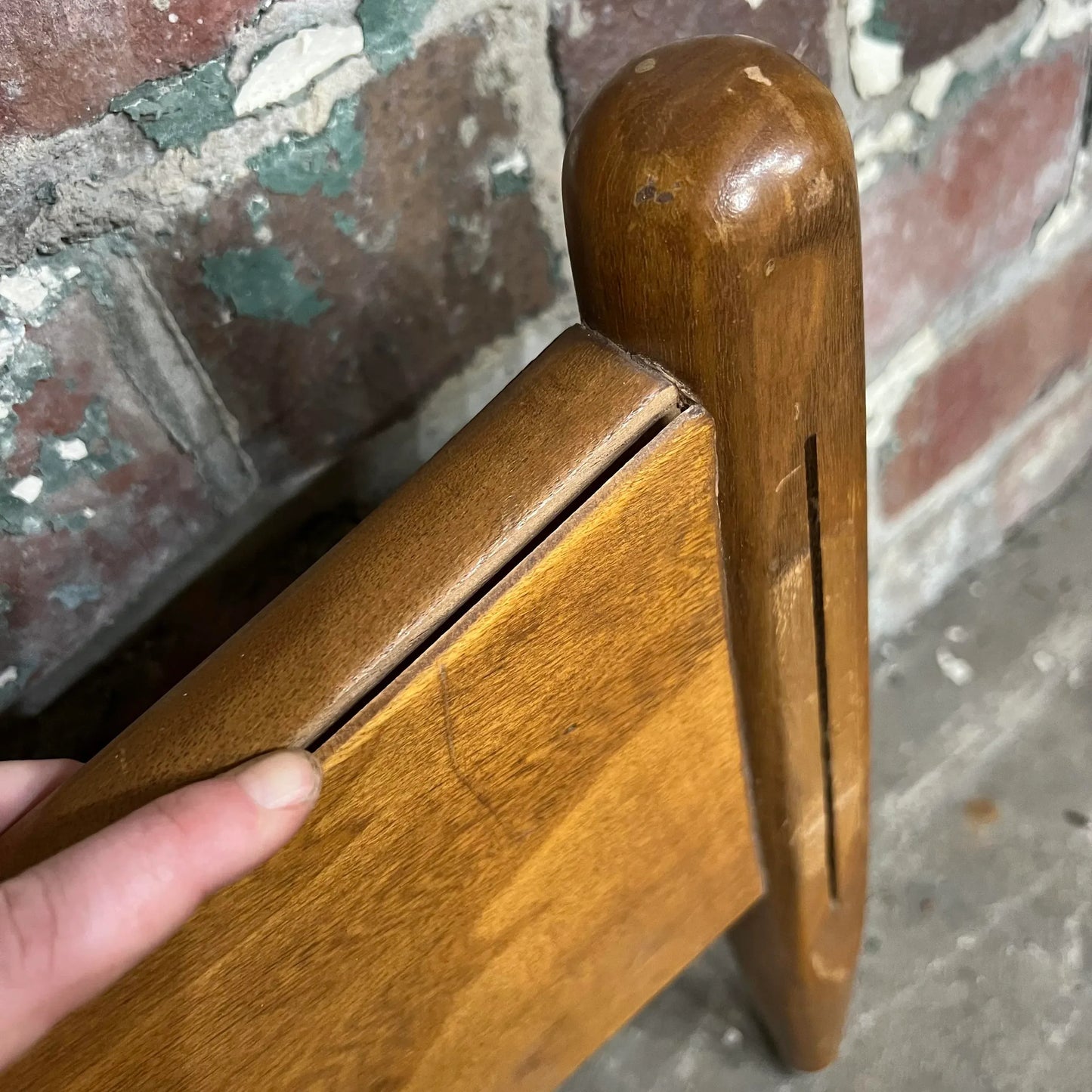 John Stuart for Mt. Airy Furniture Full Size Headboard and Footboard