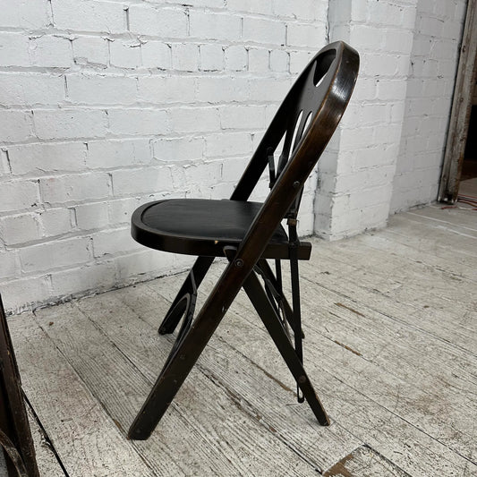 Louis Rastetter and Sons Wooden Folding Chair