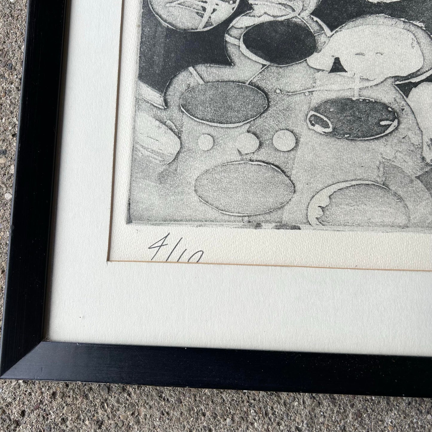 Conroy Hudlow 1967 Signed Etching Print “Barbara - a Portrait” 4 of 10