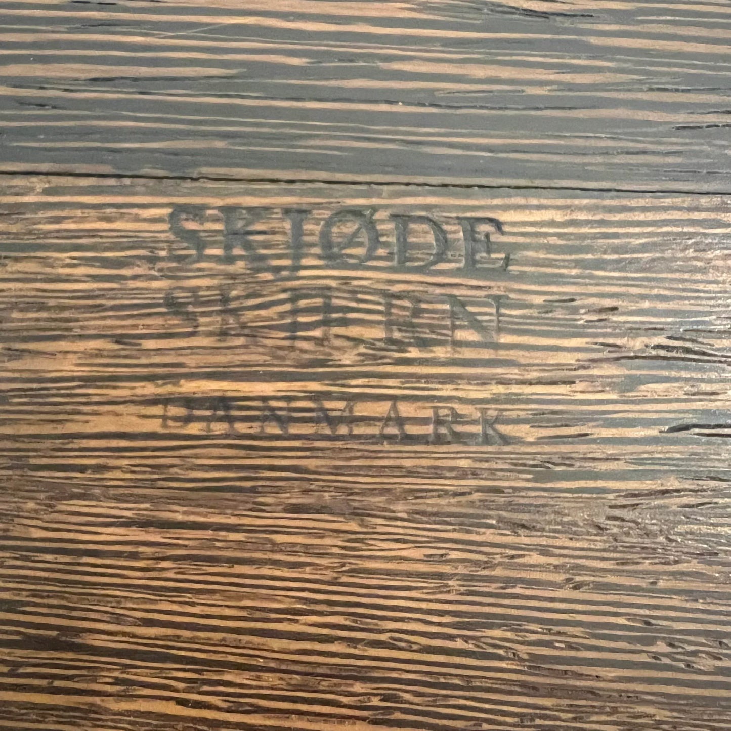 Mid 20th Century Danish Modern Skjøde Skjern Wenge Wood Ice Bucket