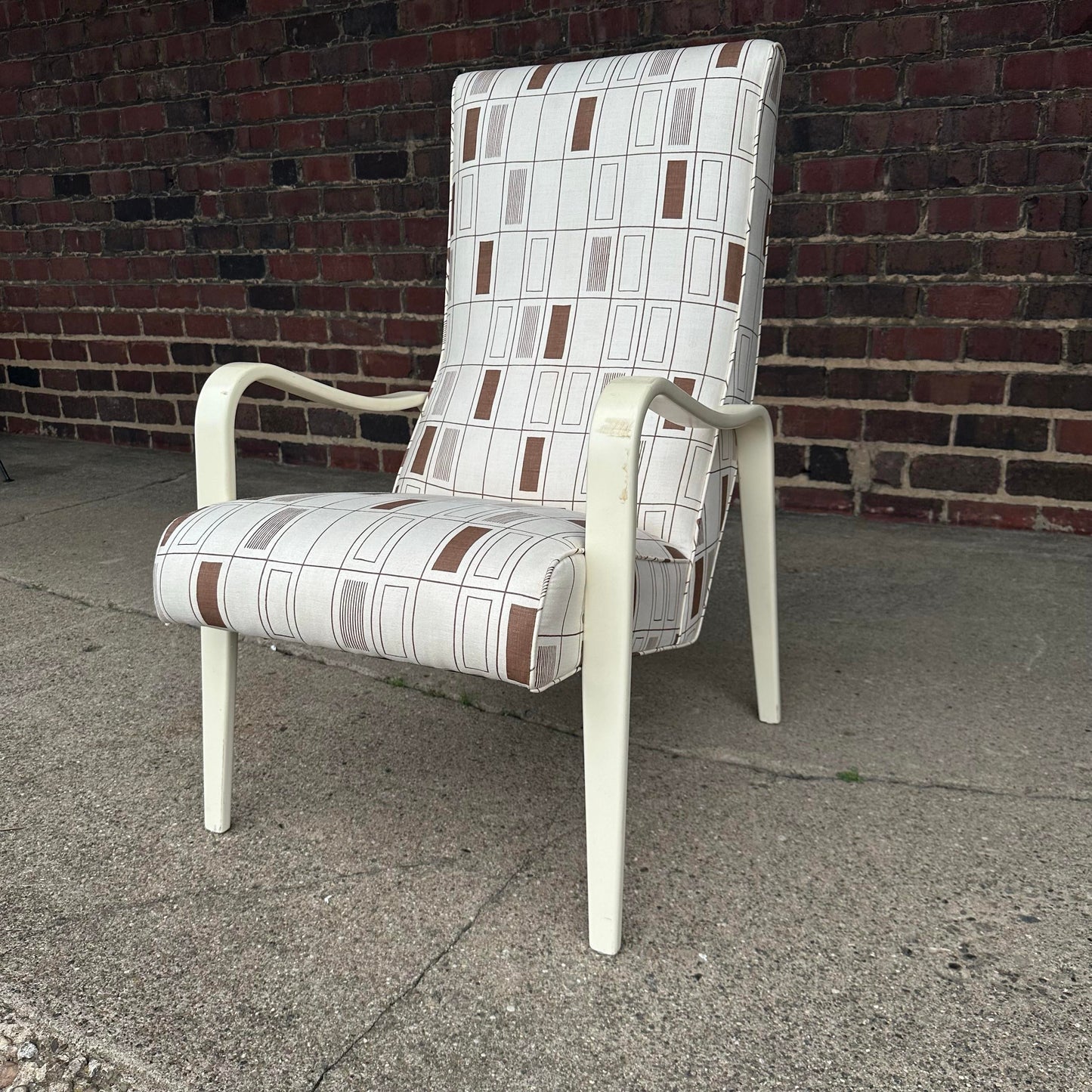 Thonet Tall Back Bentwood Arm Chair
