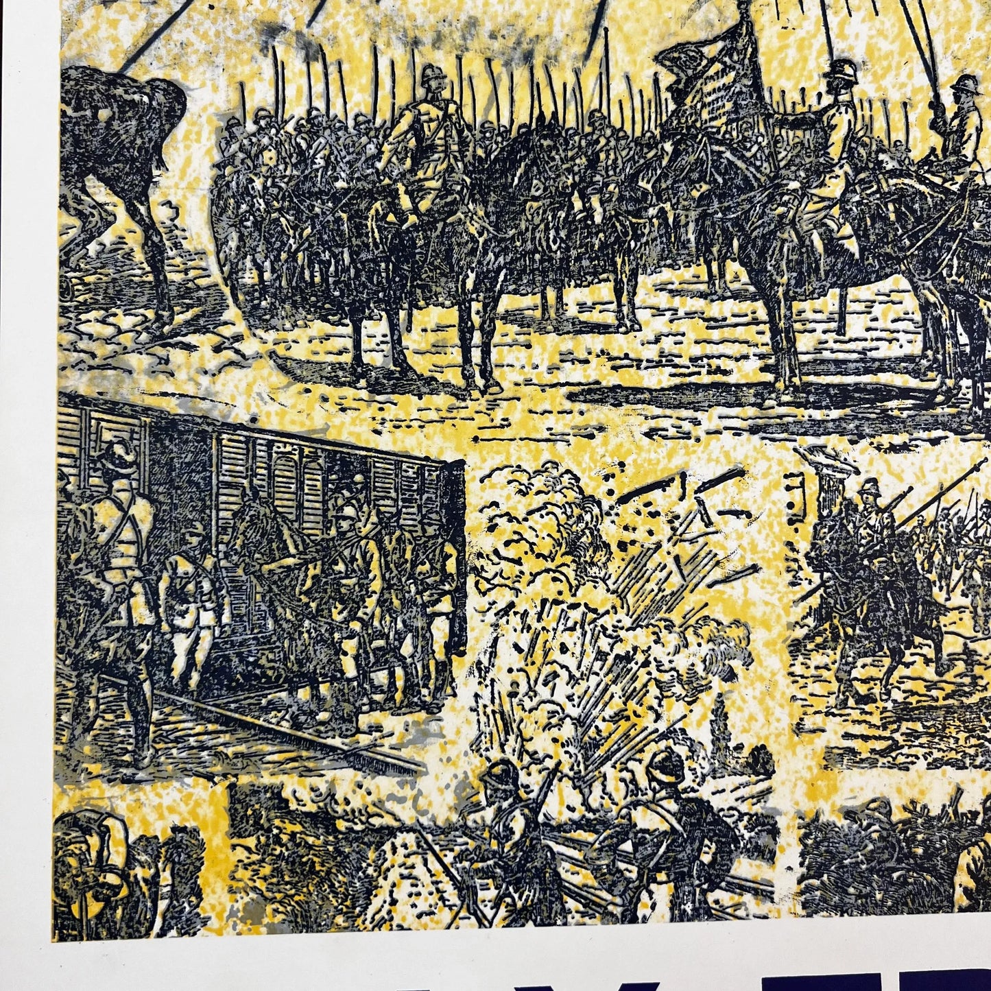 1972 Lithograph Max Ernst “The Ballad of the Soldier” Exhibition Poster
