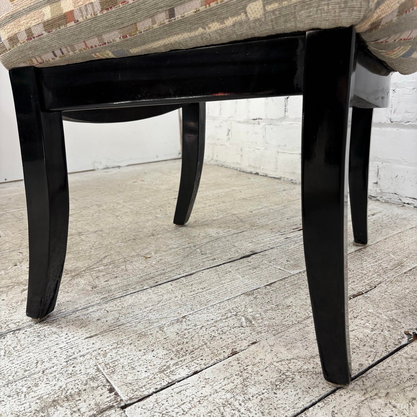 Set of 4 Milo Baughman Arm Dining Chairs