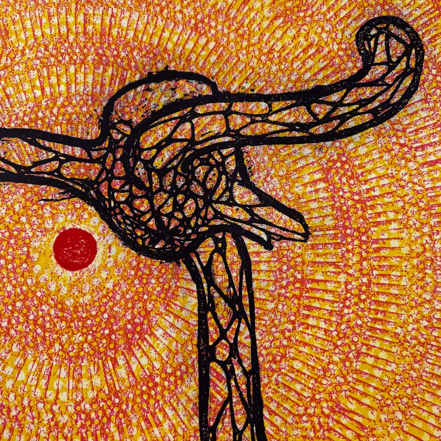 1971 Lithograph Max Ernst “Orangerie Des Tuileries” Exhibit Poster