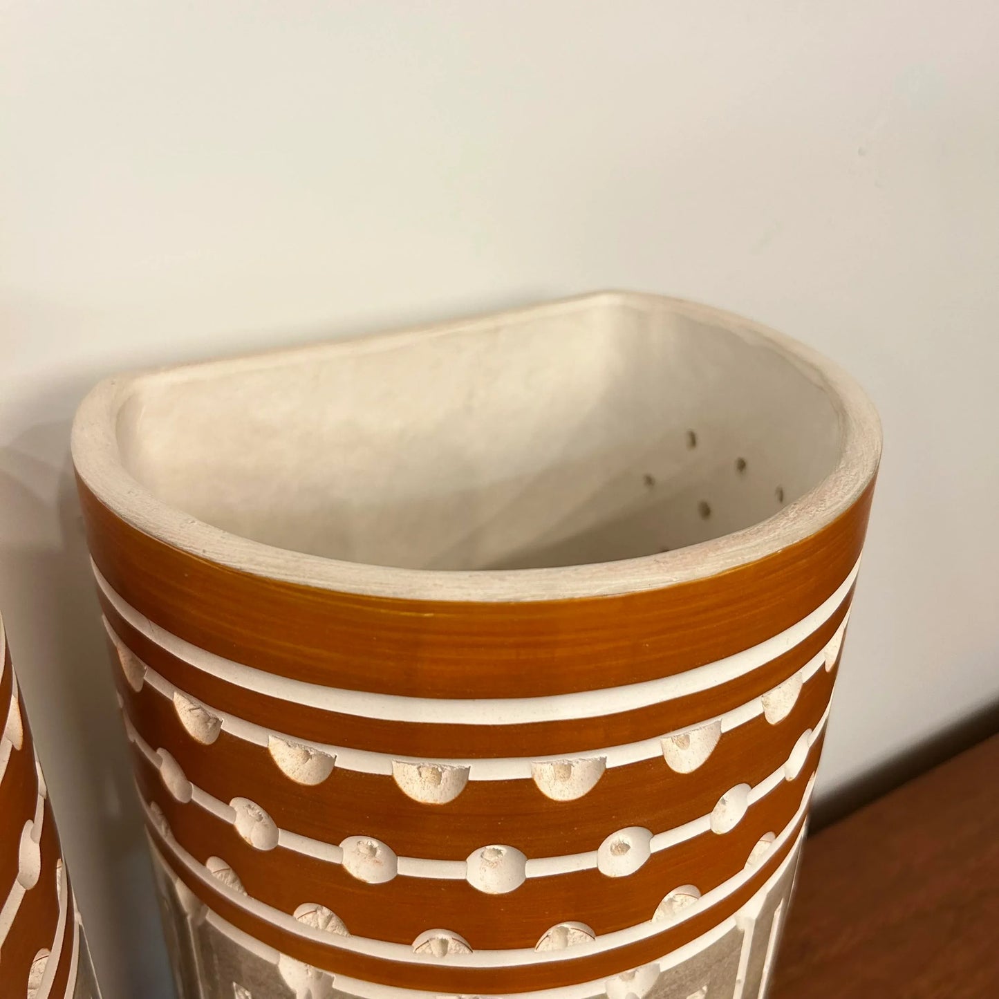 Martha and Beaumont Ceramic Wall Sconce Shades 4 Available