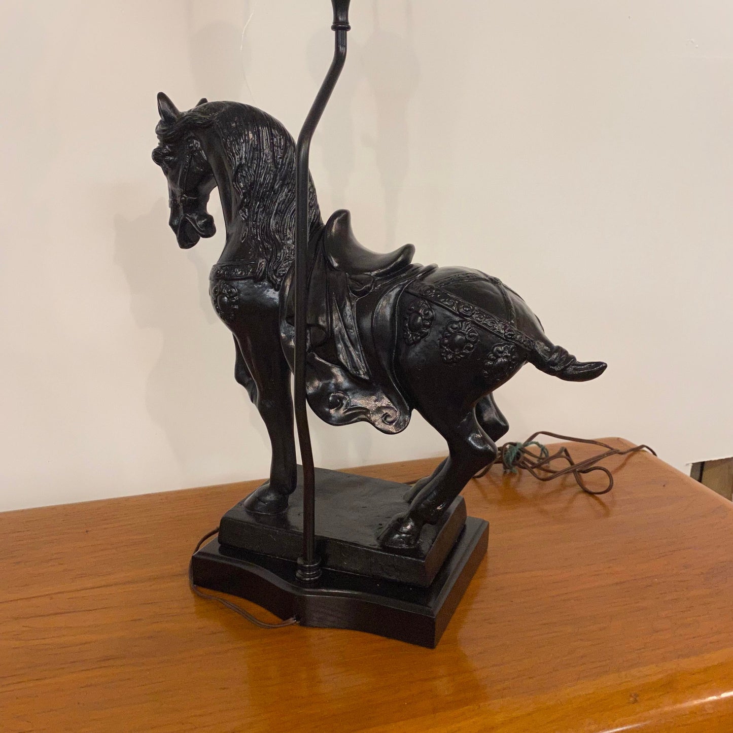 1960s Mid-Century Modern Fredrick Cooper Horse Table Lamp