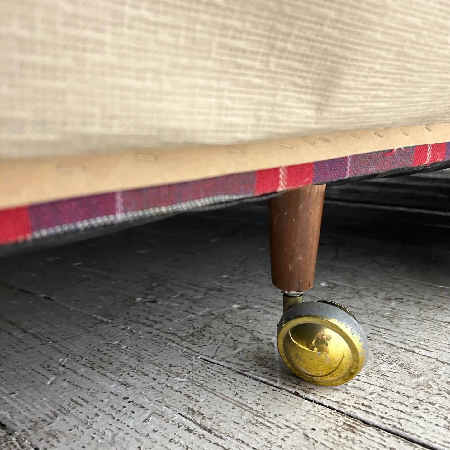 Mid Century Modern Curved Sofa