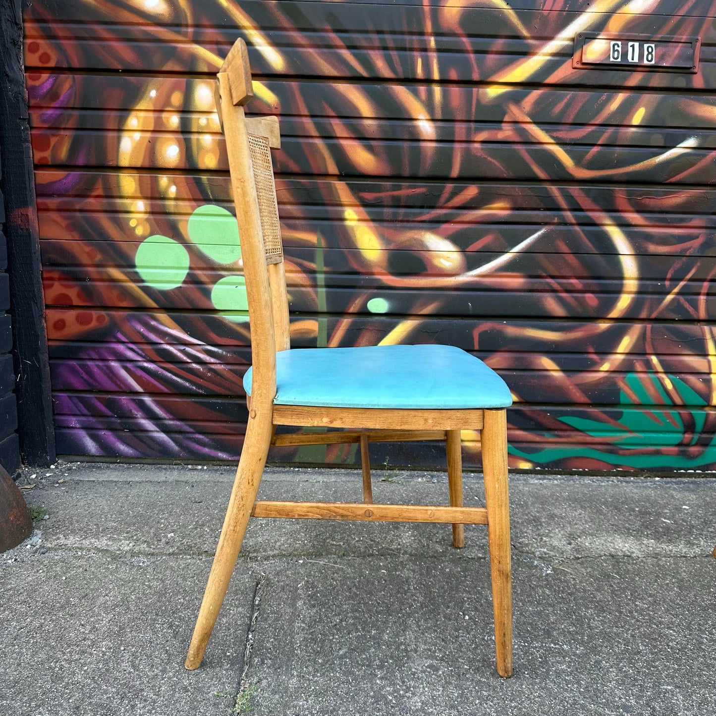 Set of 4 Paul McCobb for Planner Group Cane Dining Chairs