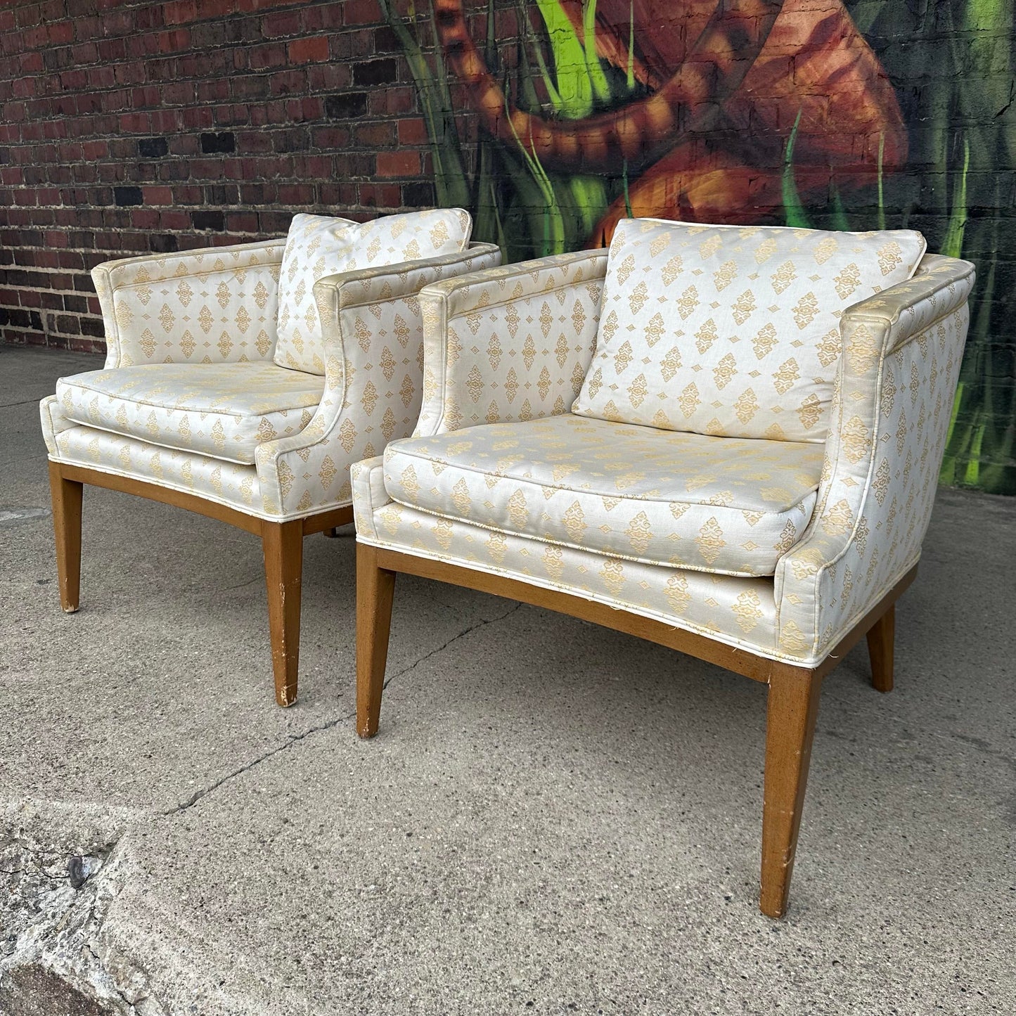Pair of Mid 20th Century Side Chairs