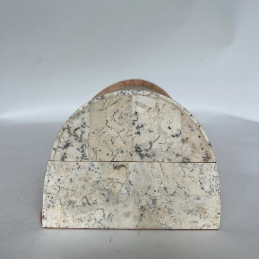 Maitland Smith Tessellated Marble Storage Box