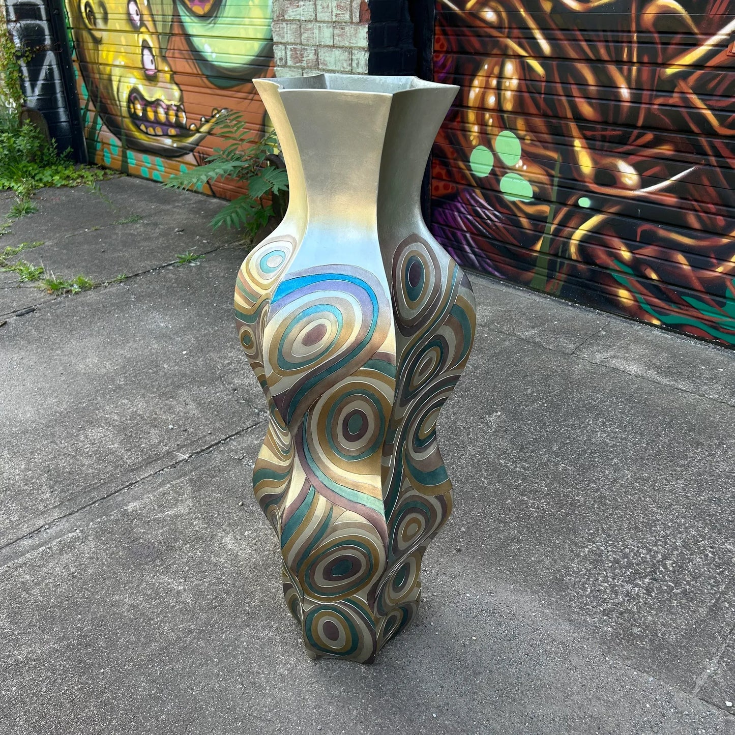 Artmax Post Modern Oversized Vessel Vase.