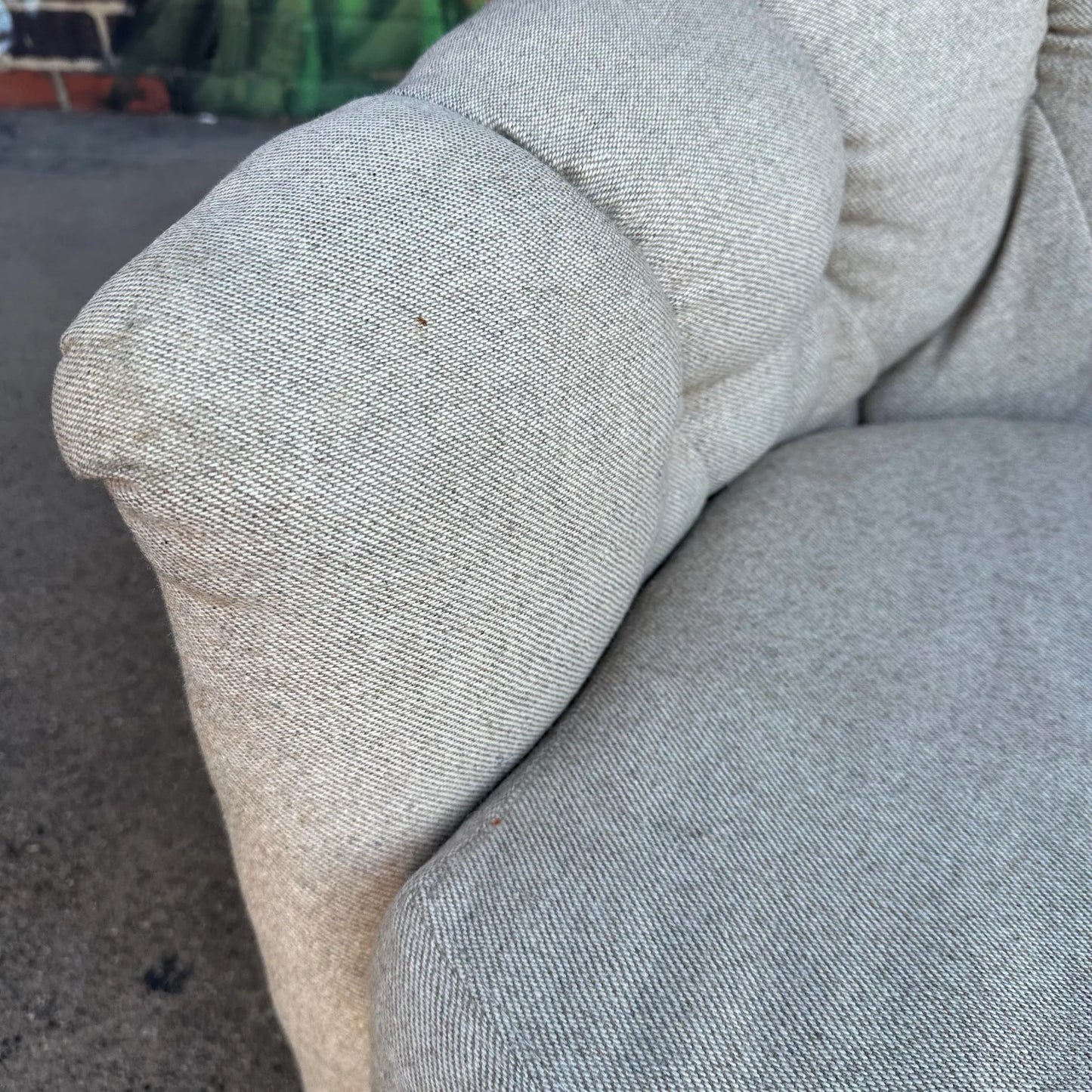 Pair of Milo Baughman Tuffted Swivel Chairs