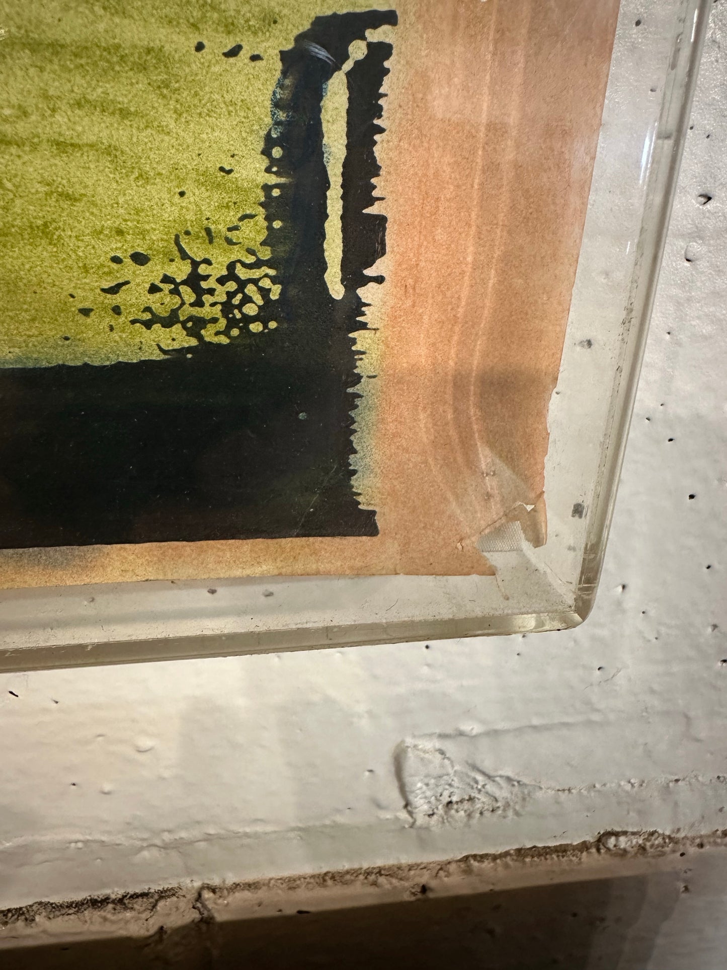 Paul Mavrides 1983 Lithograph Professionally Framed in Museum Quality Lucite Box