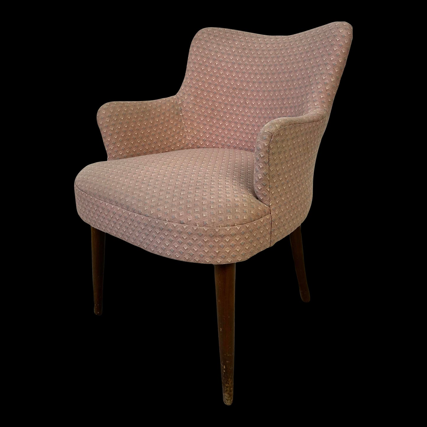 Mid 20th Century Arm Chair With Tall Legs