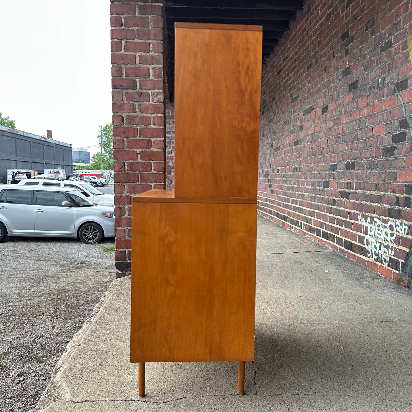 Paul McCobb for Planner Group Two Piece Hutch and Credenza