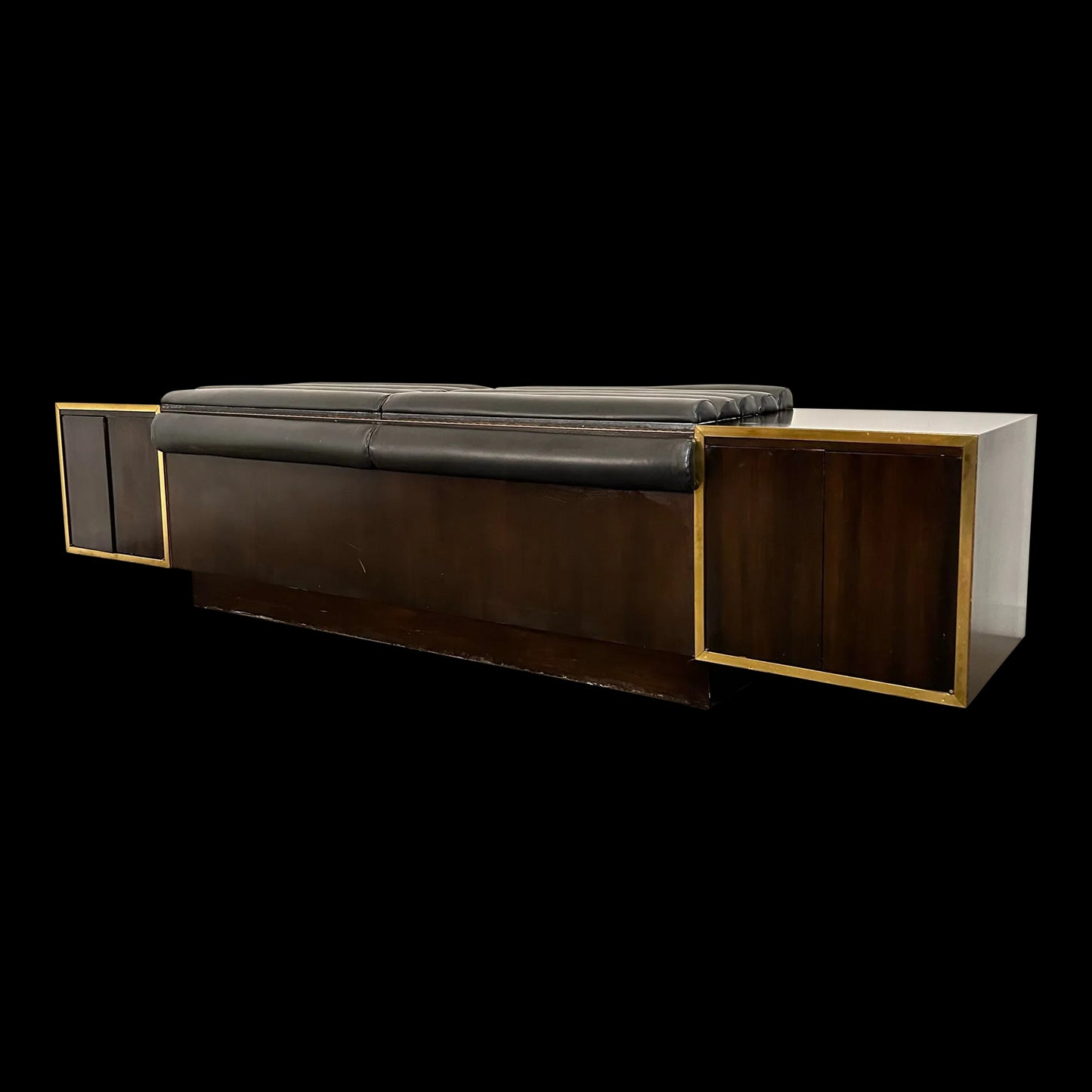 King Size Headboard With Floating End Tables Dunbar? Or Probbe?