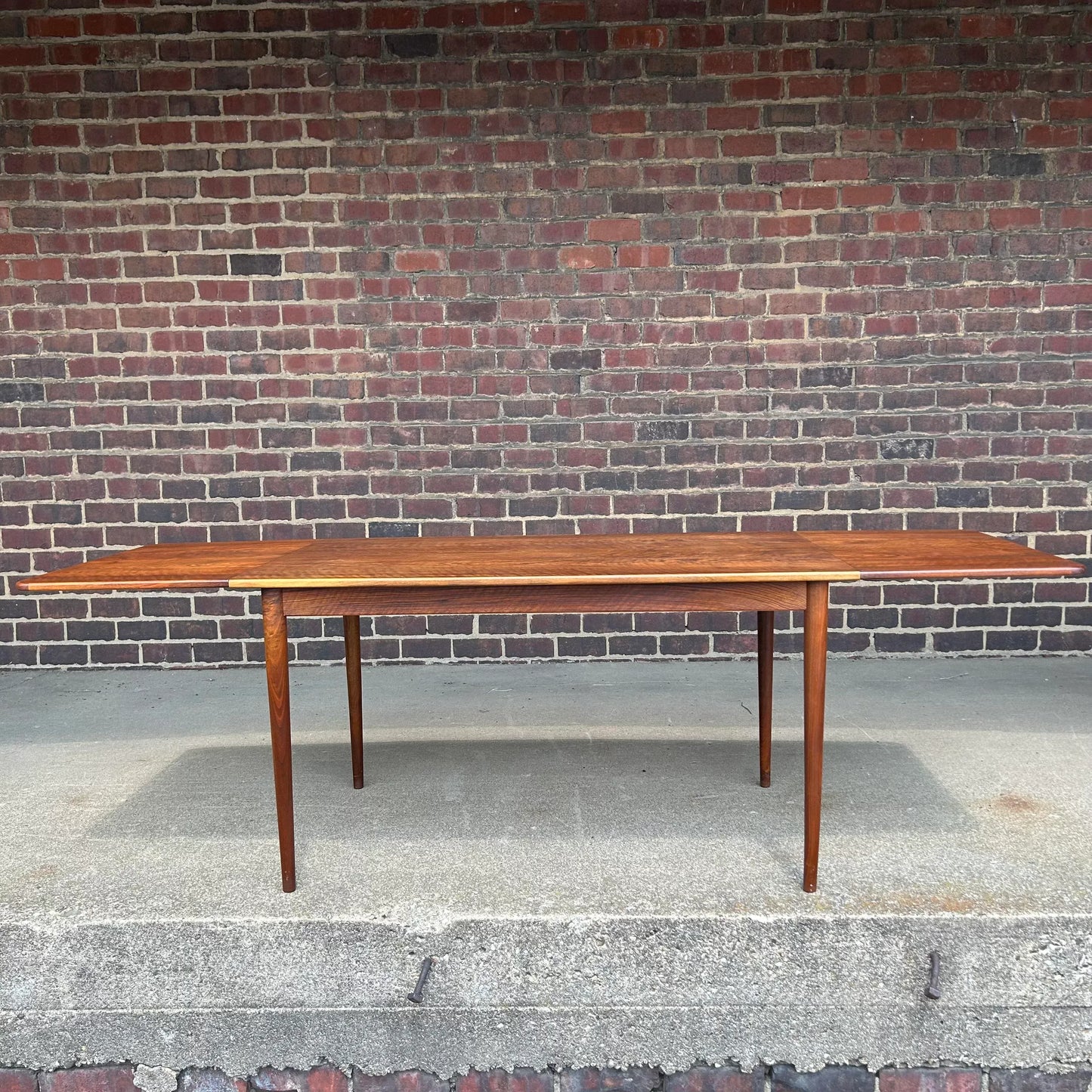 Kurt Østervig Rosewood Drop Leaf Dining Table