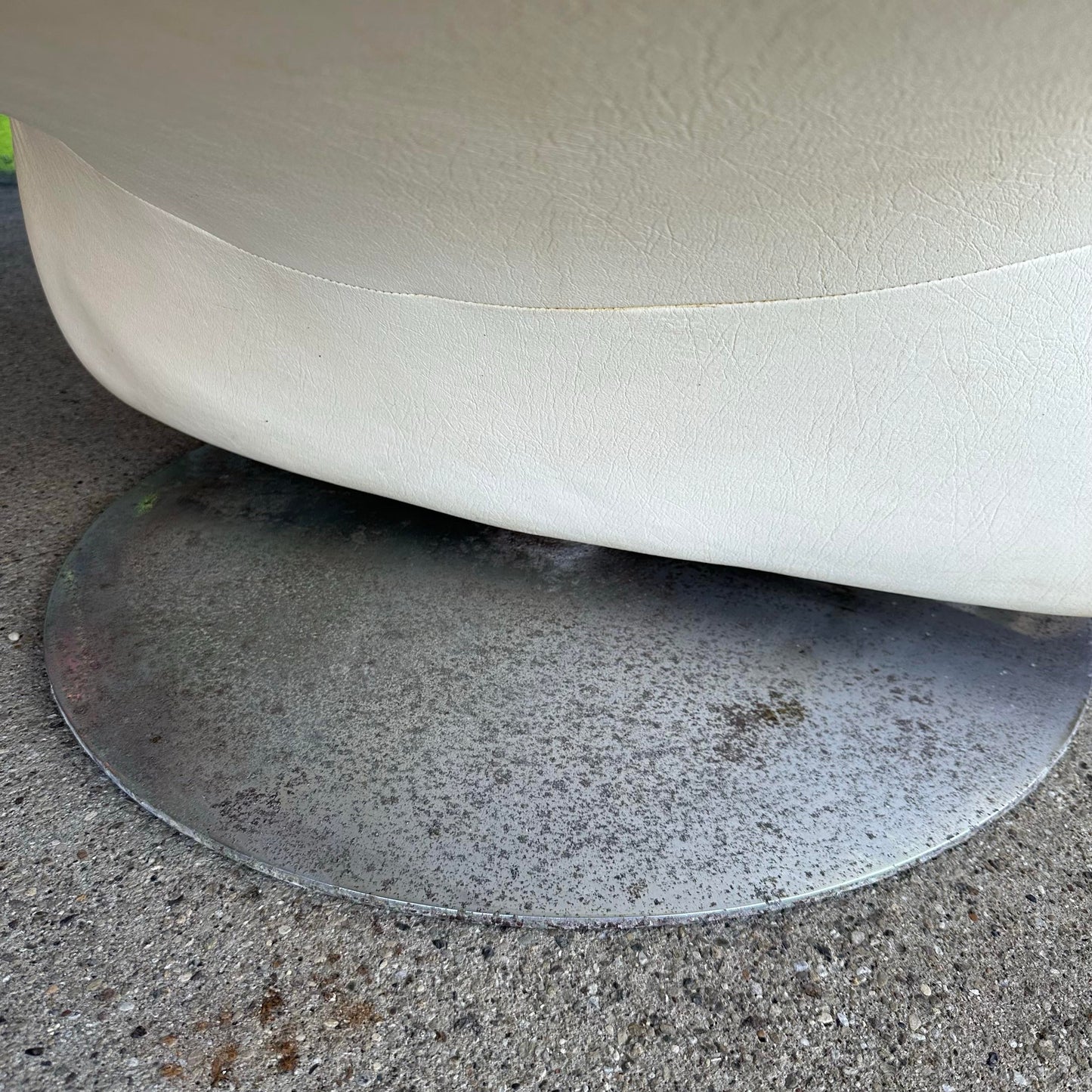 Pair Artifort? Vinyl and Chrome Chairs