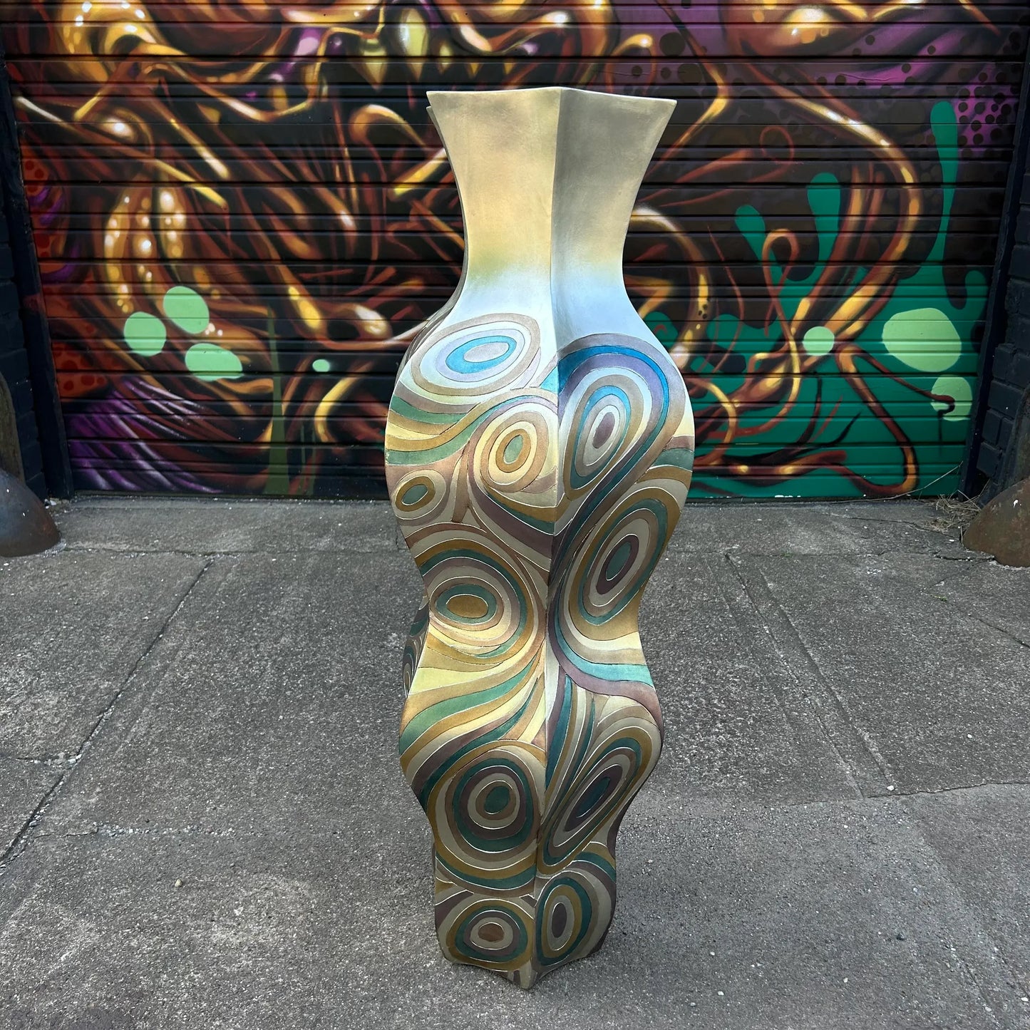 Artmax Post Modern Oversized Vessel Vase.