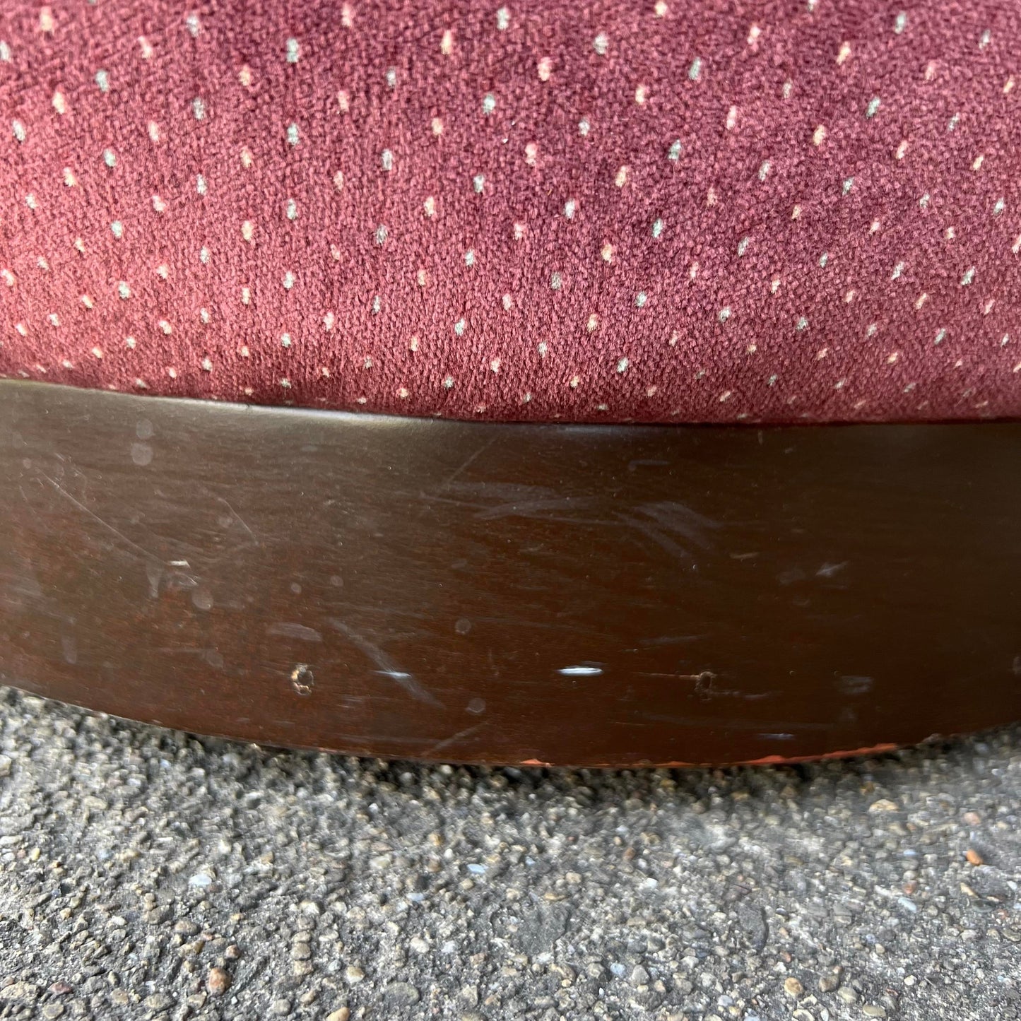 Milo Baughman Style Swivel Lounge Chair With Ottoman