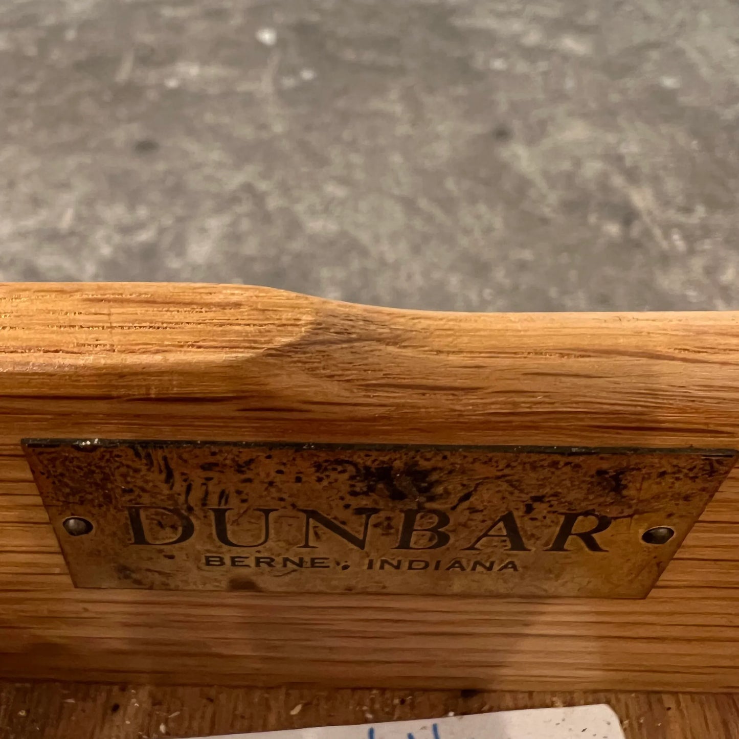 Edward Wormley for Dunbar Side Table With Rosewood and Brass Details