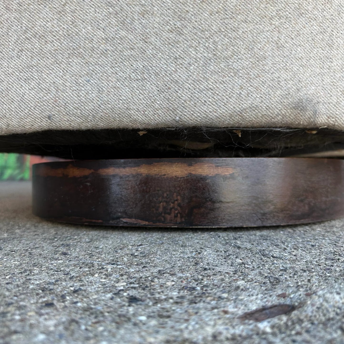 Pair of Milo Baughman Tuffted Swivel Chairs