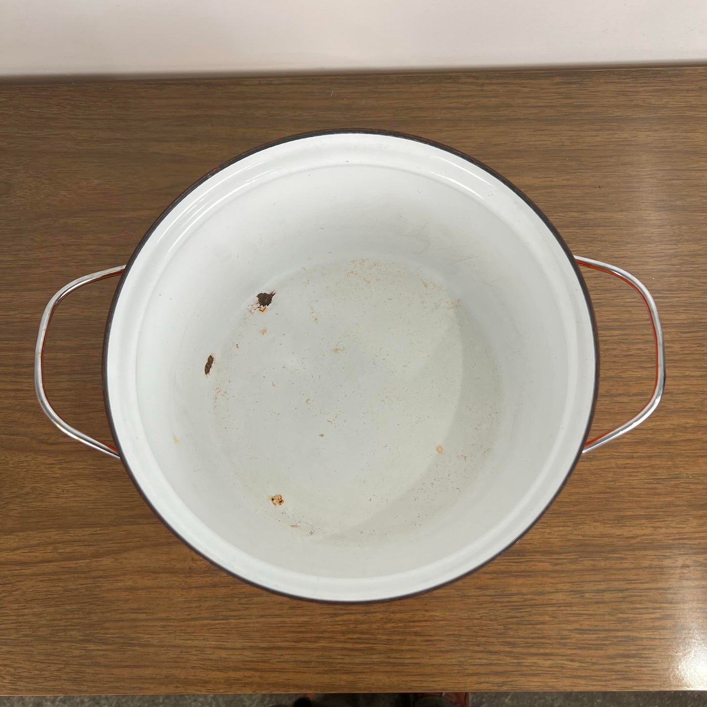 Catherine Holm Enamel “Lotus” Lidded Dutch Oven