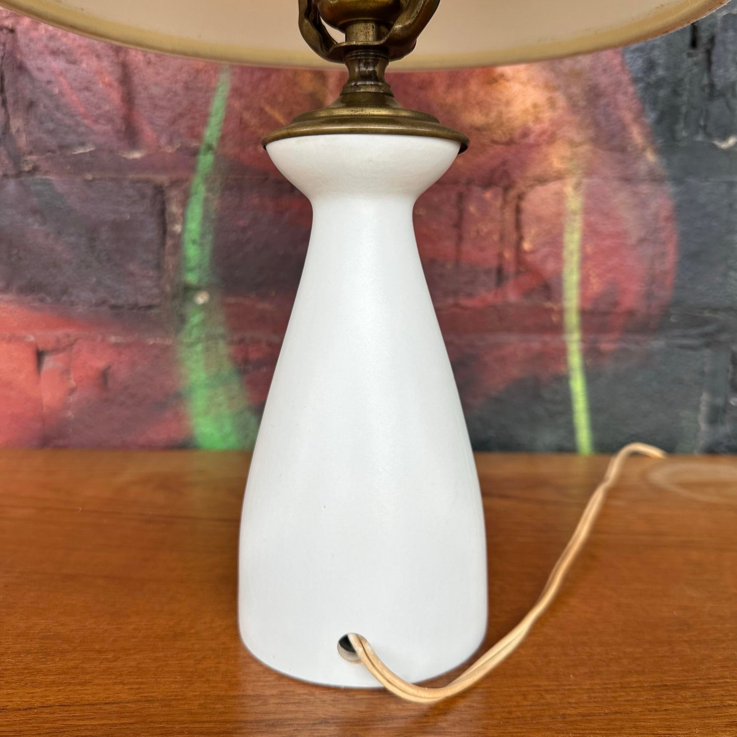 Royal Copenhagen Petite Hand Painted Floral Table Lamp