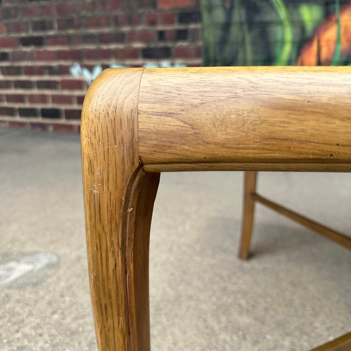 Thomasville End Table Bentwood Legs Gibbings Style