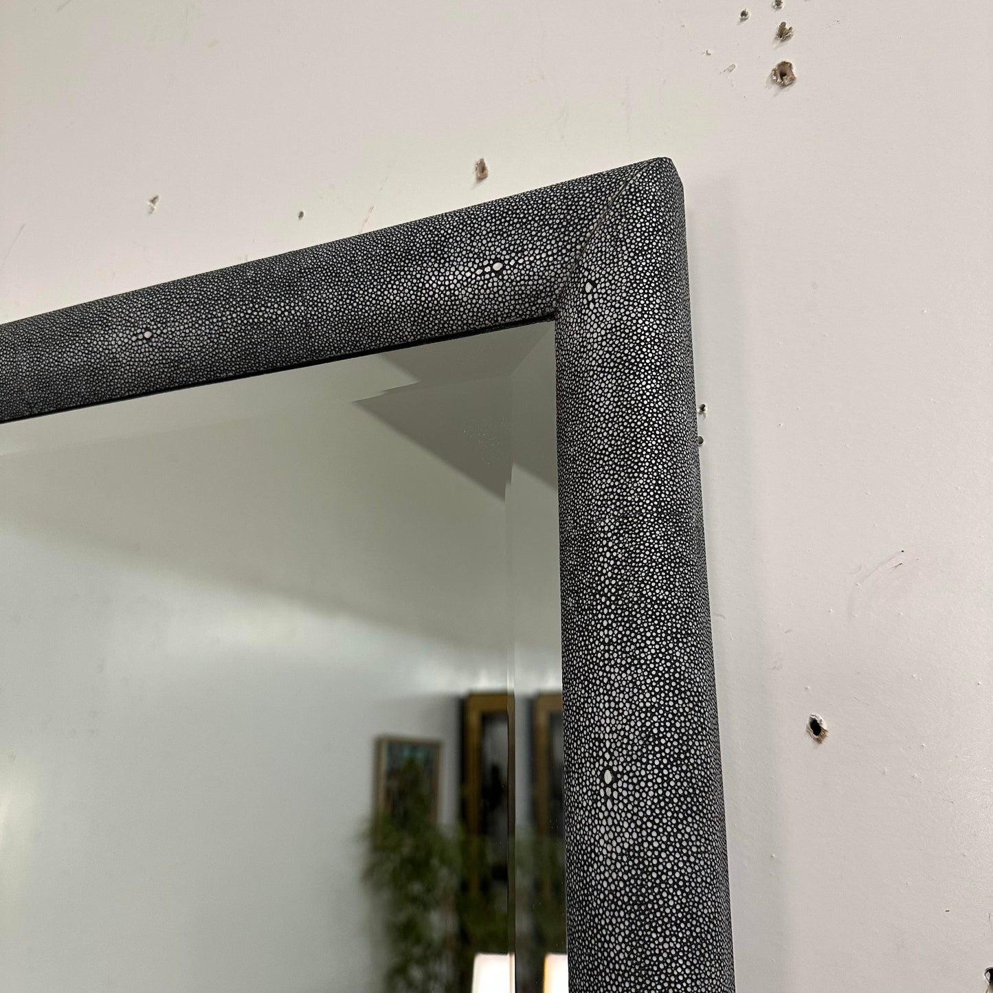 Made Goods Stingray Faux Shagreen Meg Mirror