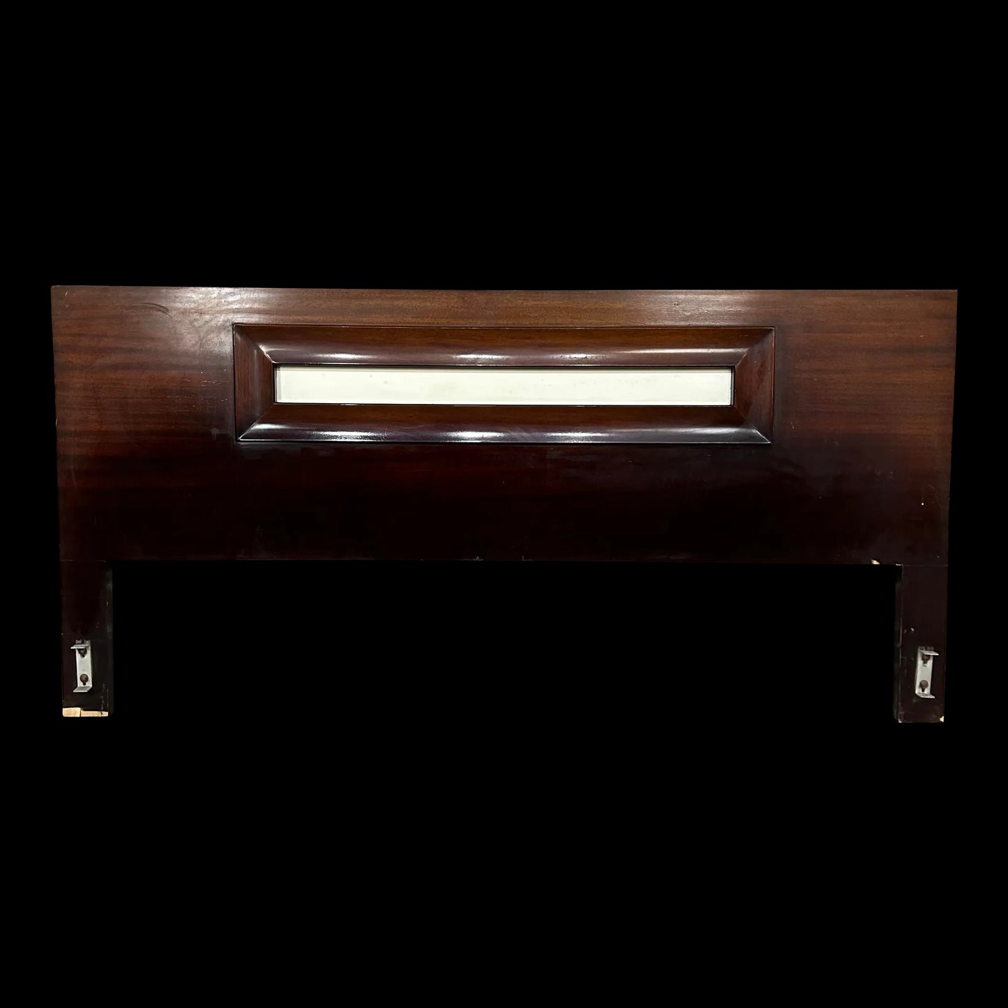 Mid Century Modern Mahogany King Size Headboard