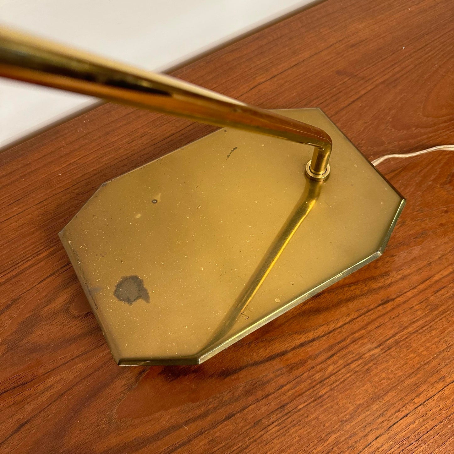 Koch and Lowy Brass Pharmacy Table Lamp