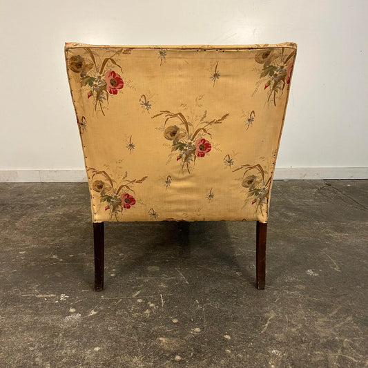 Napoleon III French Style Chaise Lounge Chair for Reupholstery