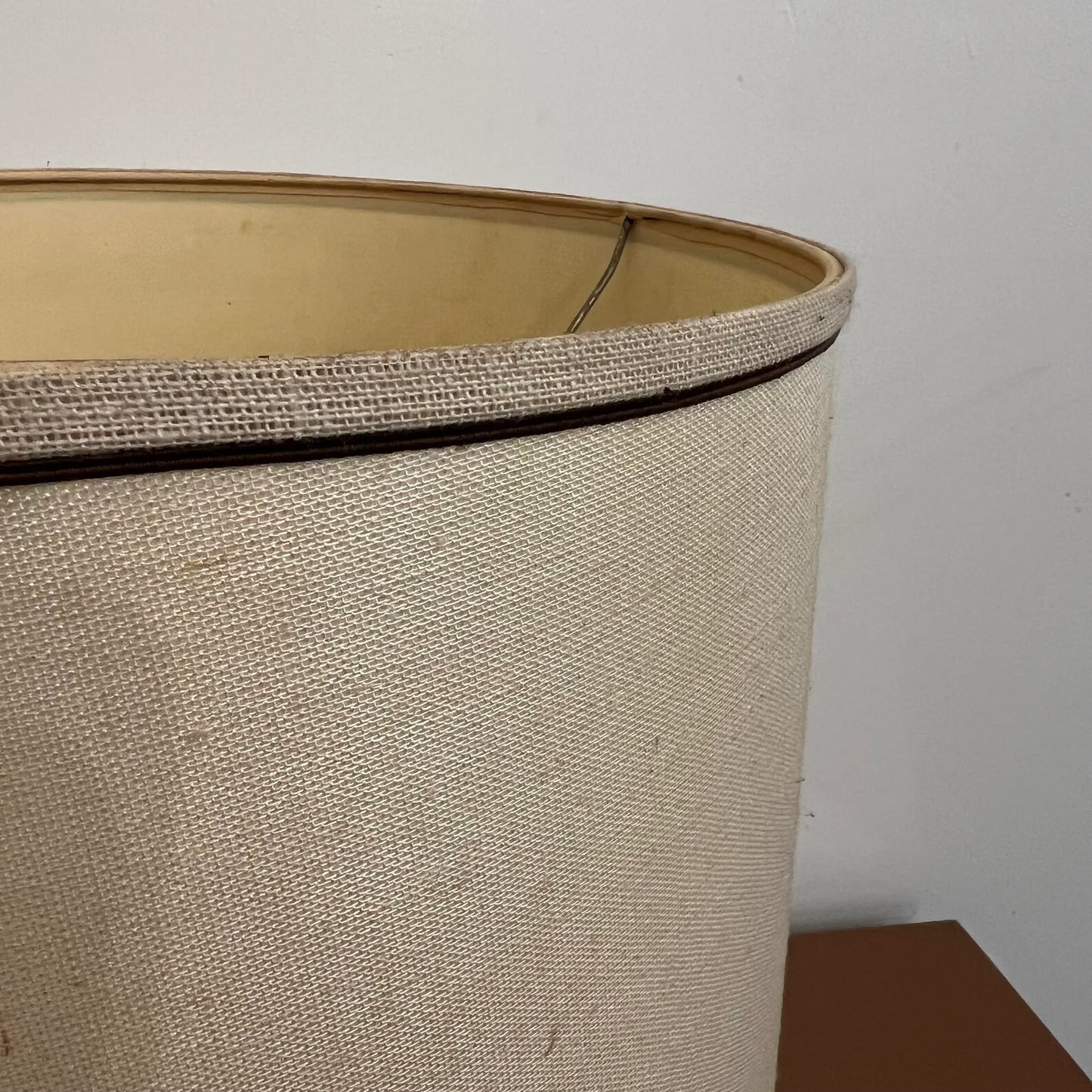 Mid-20th Century Large Ornate Gold and Bronze Lamp Plaster Column