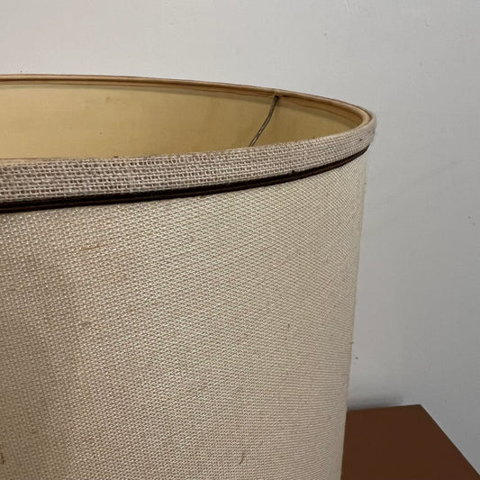 Mid-20th Century Large Ornate Gold and Bronze Lamp Plaster Column