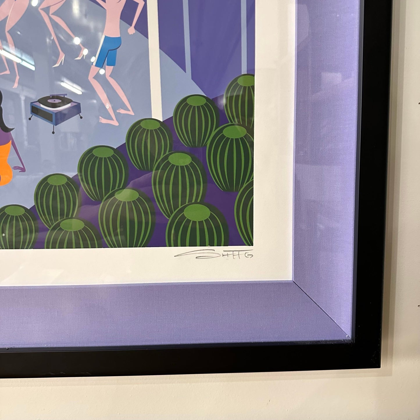Josh Agle Aka Shag “Million Dollar View” Original Print 72/200
