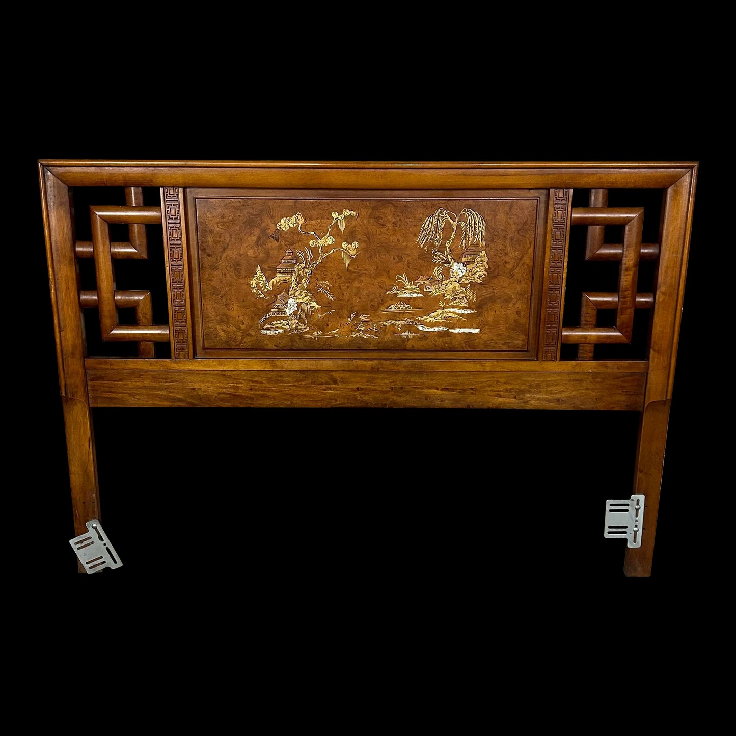 Mid Century Modern Full Size Headboard by Henry Link