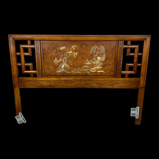 Mid Century Modern Full Size Headboard by Henry Link