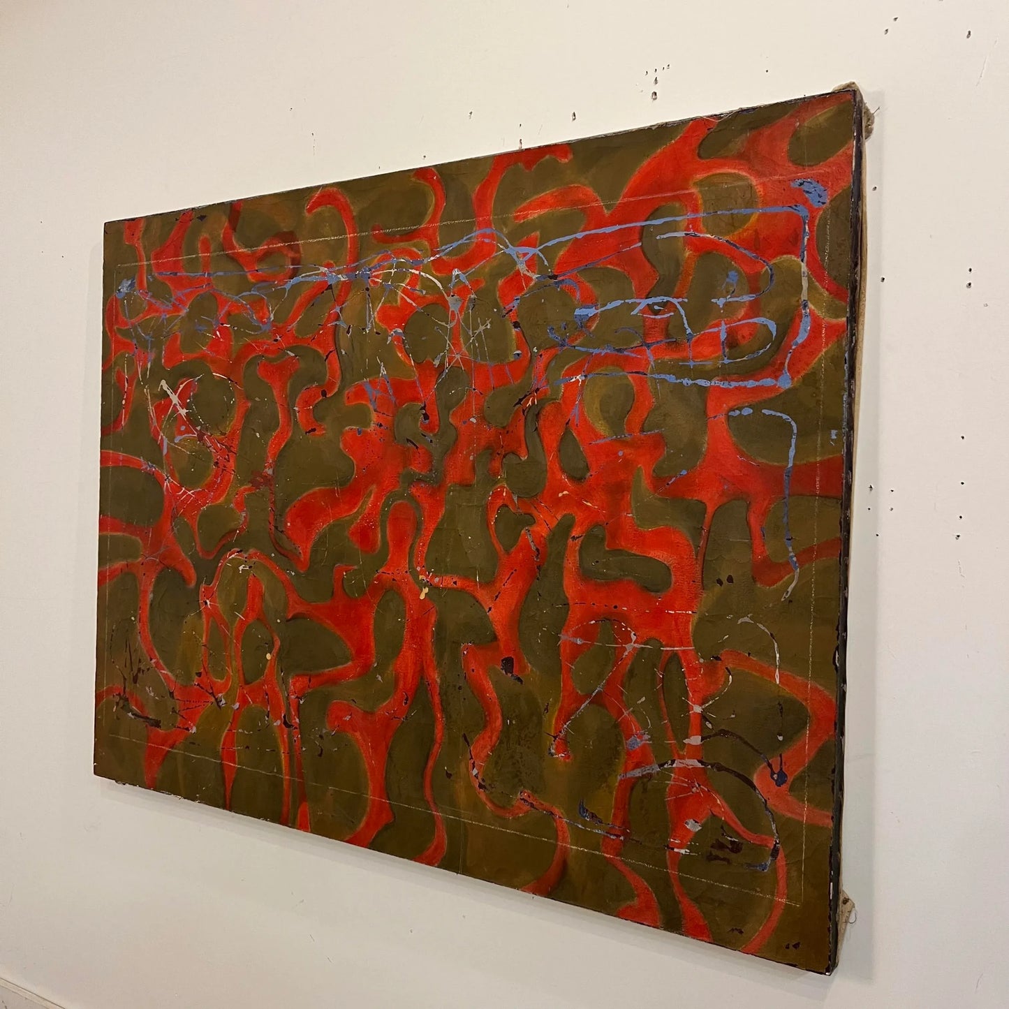 Mid 20th Century Large Abstract Painting