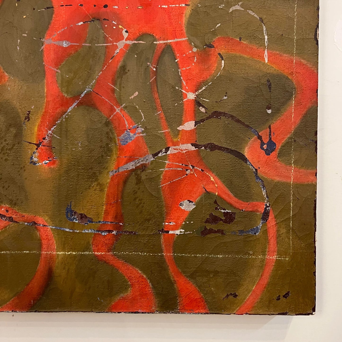 Mid 20th Century Large Abstract Painting